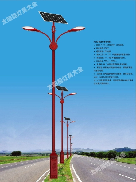漳州市8 米太阳能路灯6米太阳能路灯 - 方案